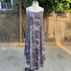 Maxi pattern dress